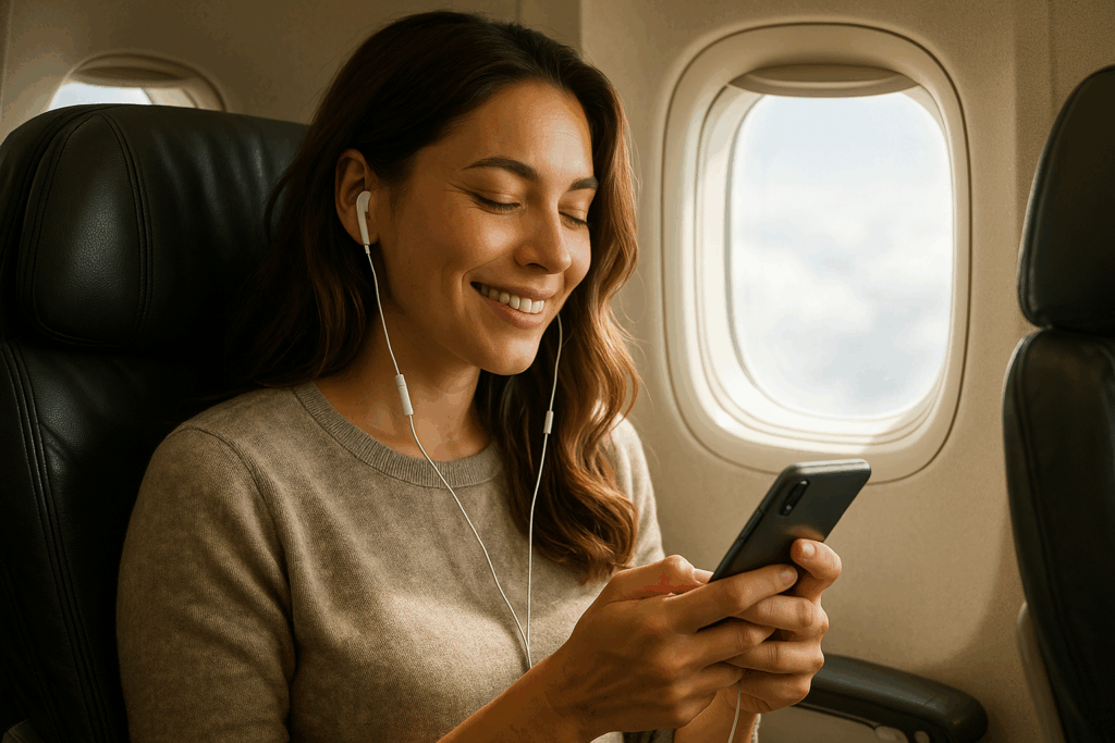 Travel Hacks for Long Flights Entertainment